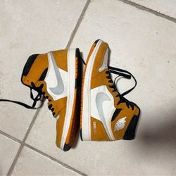  Air Jordan 1 Retro High OG GS 'Yellow Ochre'