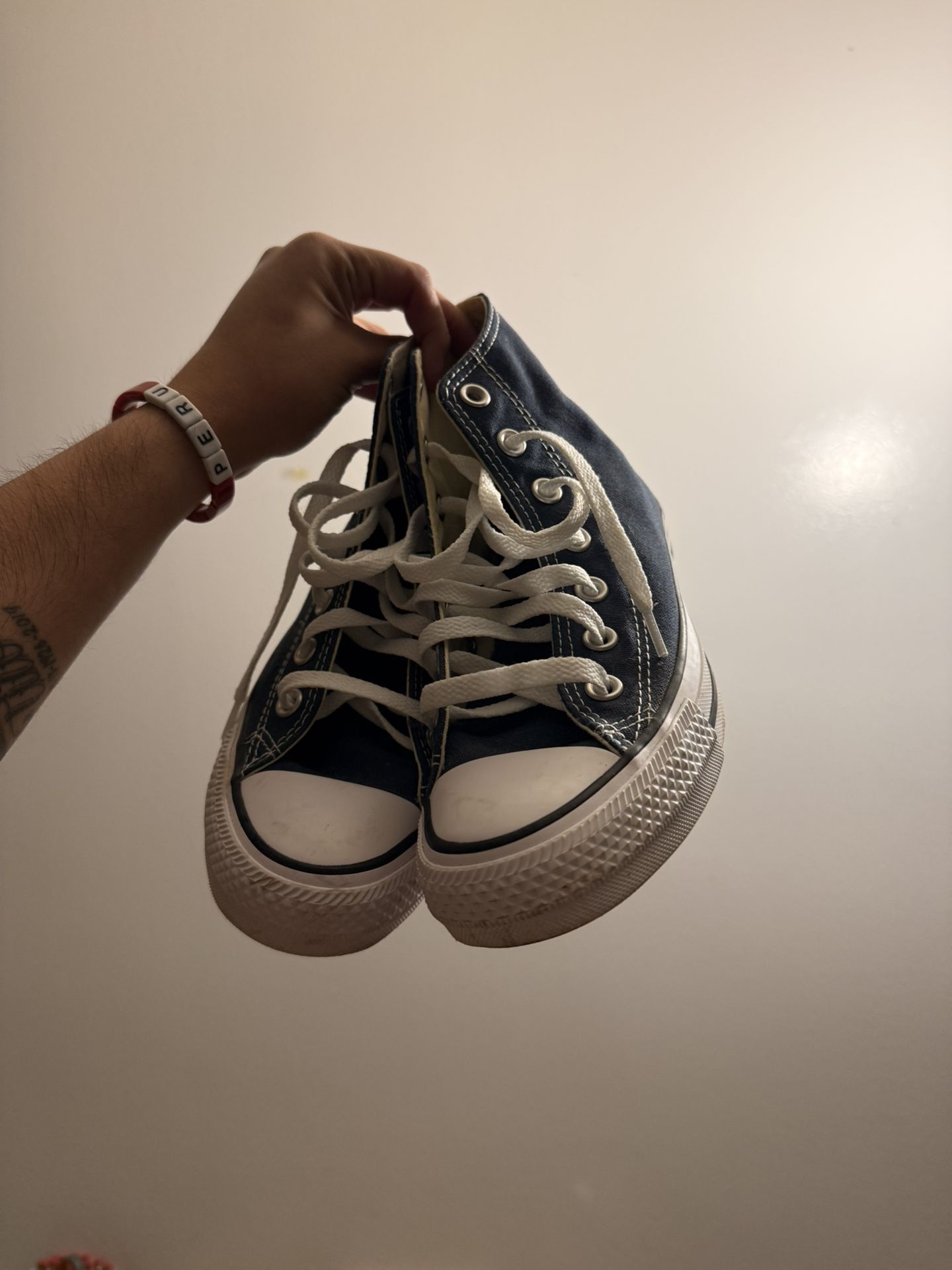 Navy Blue Converse