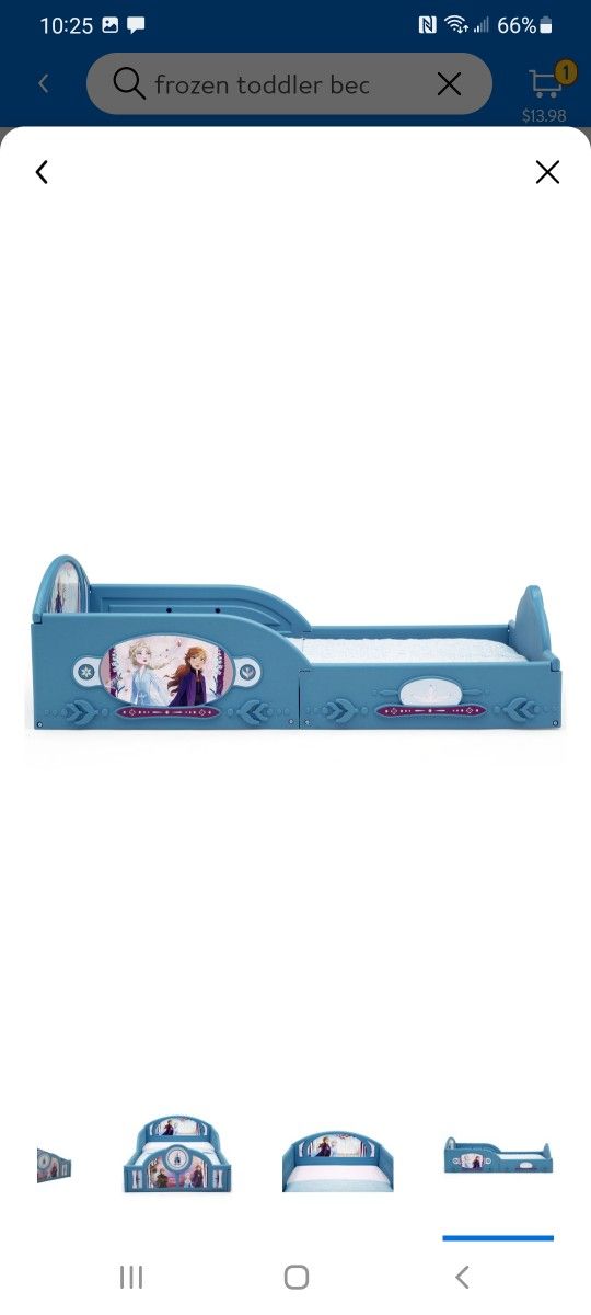 Frozen Toddler Bed