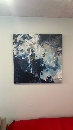 Wall Art Canvas 36” By 36”