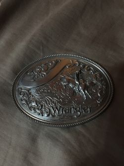 Wrangler belt buckle