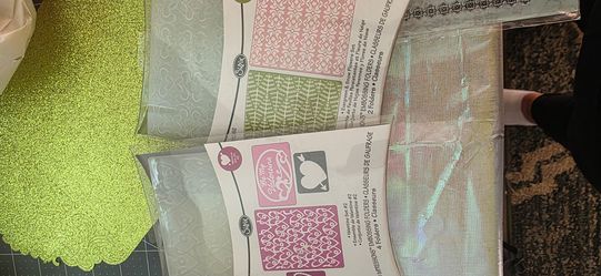 Sizzix embossing