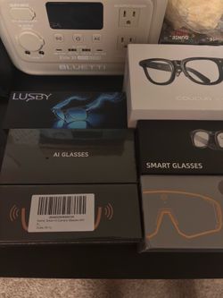 Smart AI Camera Glasses