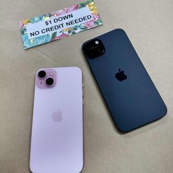 Apple IPhone 15 Plus 5G - Only $1 Today Pay The Rest Later! 
