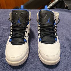 Jordan Flight Club 91 GS White Hyper Royal – Clean – Size 6.5Y