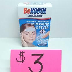 BeKoool Cooling Gel Sheets