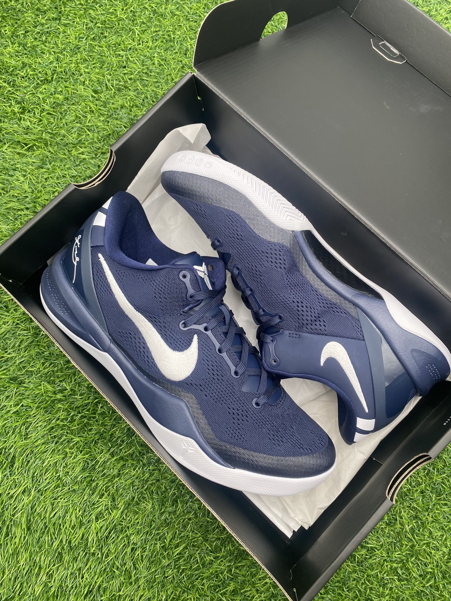 New Nike Kobe 8 “Collage Navy” Size 10M