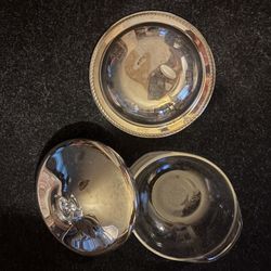 Wm. Rogers Silver Serving Bowl Set.