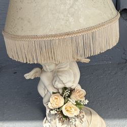 Vintage Angel Lamp