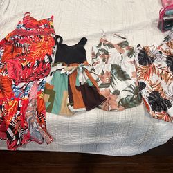 Girls summer Rompers, Dress And Pants Size 9