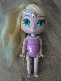Small shimmer and shine doll