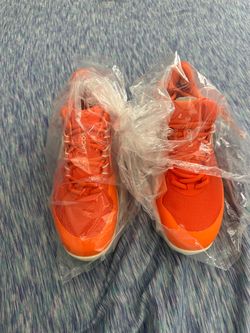 Lacoste Orange Low-Top Sneakers
