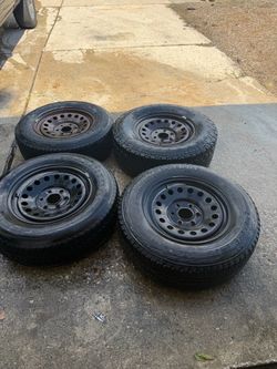 6 lug 17” black steelies