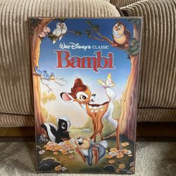 Bambi Plaque 