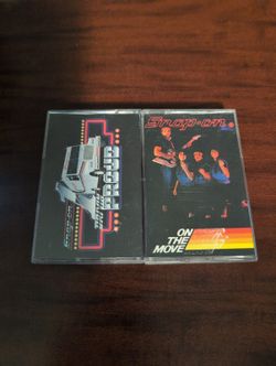 Snap-on Tools On The Move Cassette Tape 1985 Vintage Rock Music Album
