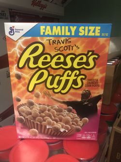 Family size Travis Scott cereal