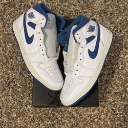 (Brand New/DS) Jordan 1 Mid Industrial Blue // Size 12