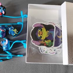 Lilo and Stitch Straw Toppers and Stickers 
