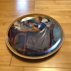 Norman Rockwell Antique China Plates
