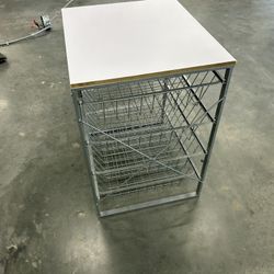 Wire Basket 4 Drawer