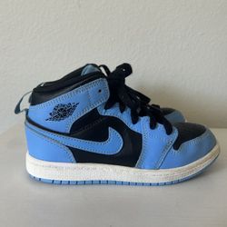 Air Jordan Kids Shoe’s-Blue And Black (Size: 13c)