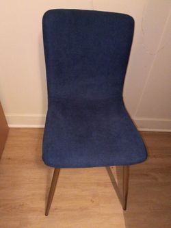 Navy blue chair