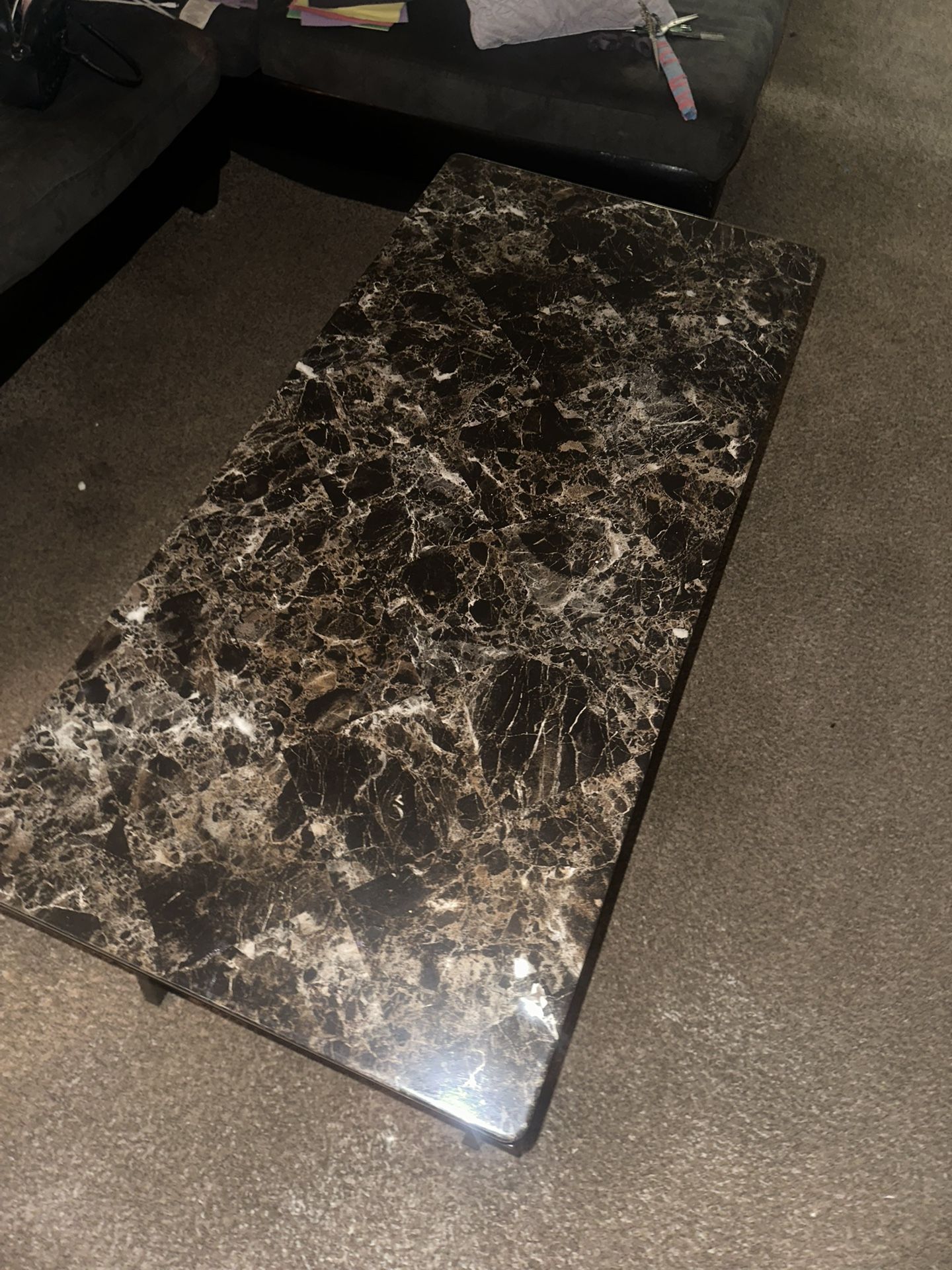 Coffee Table With 2 End Tables