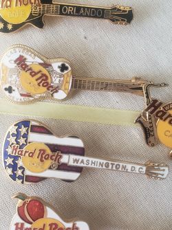 Hard Rock Pins
