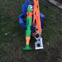 Two Nerf Guns 