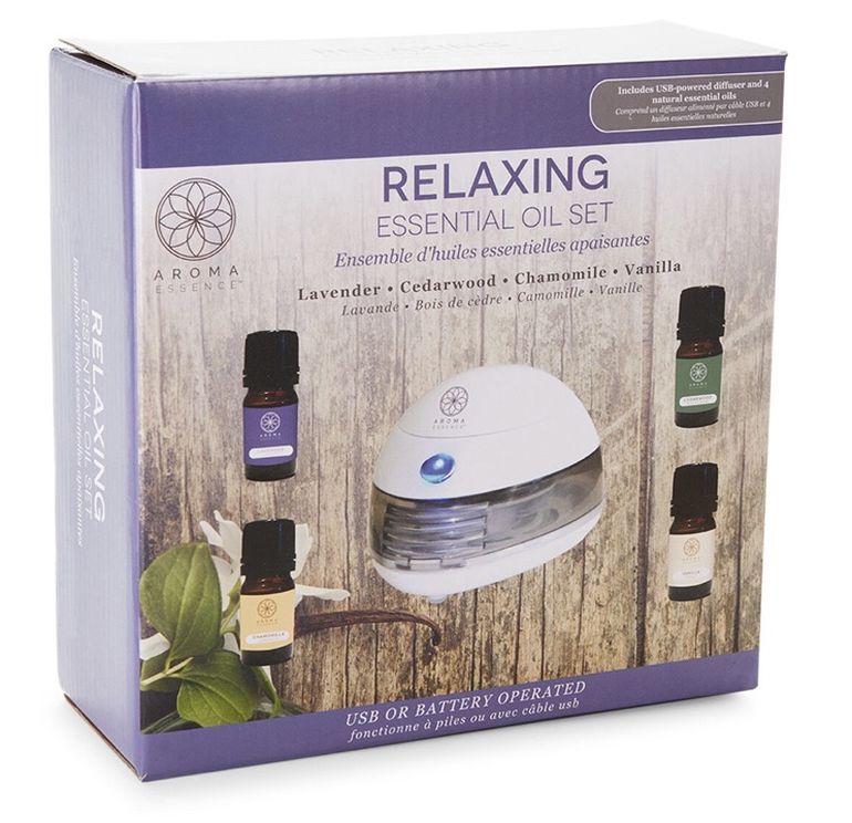 5-Piece Relaxing Essential Oil Gift Set