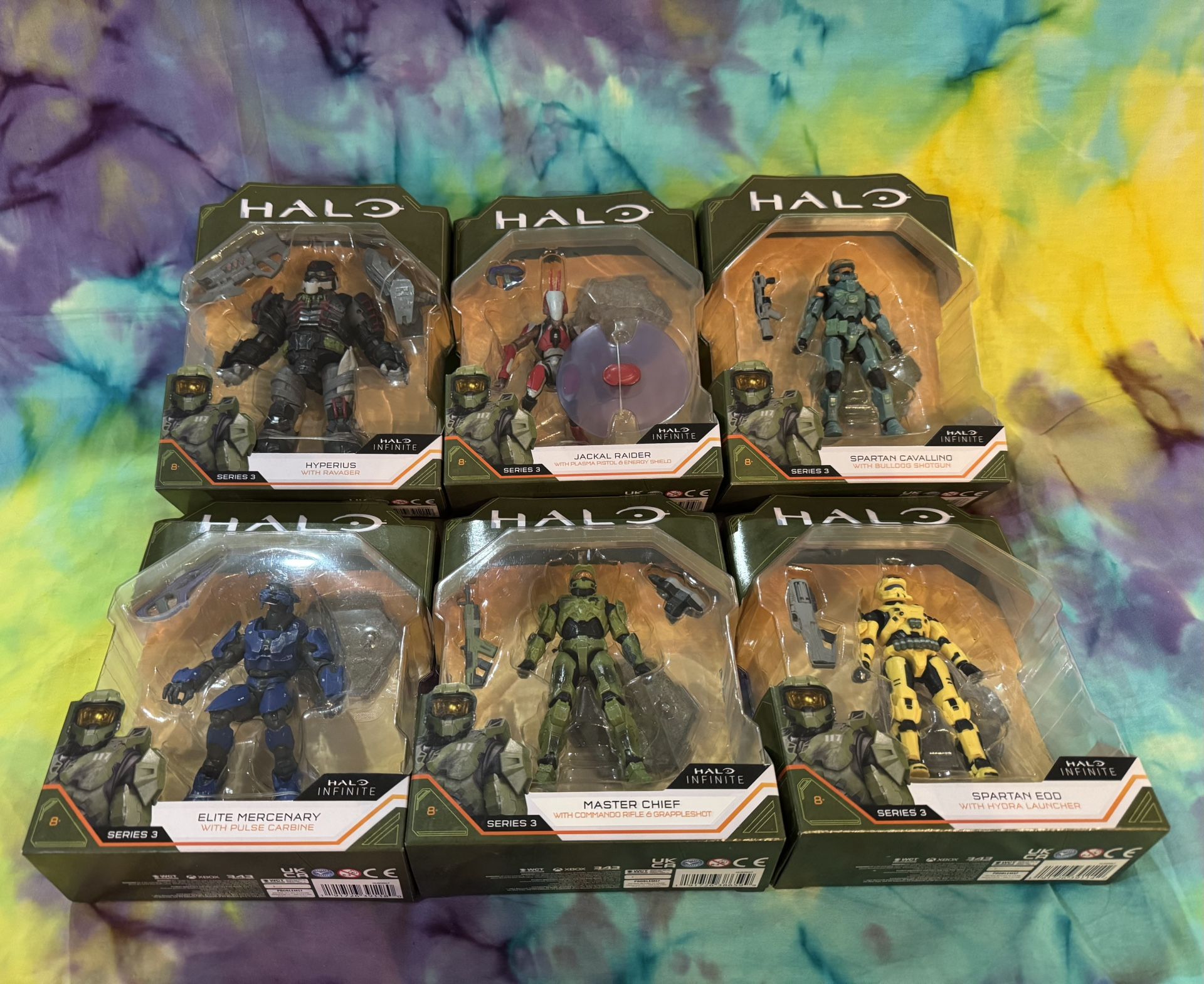 Jazwares Halo Infinite World Of Halo Series Full Set