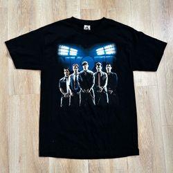 New Kids On The Block 98 Degrees Boyz II Men Package Tour T Shirt Mens M Black