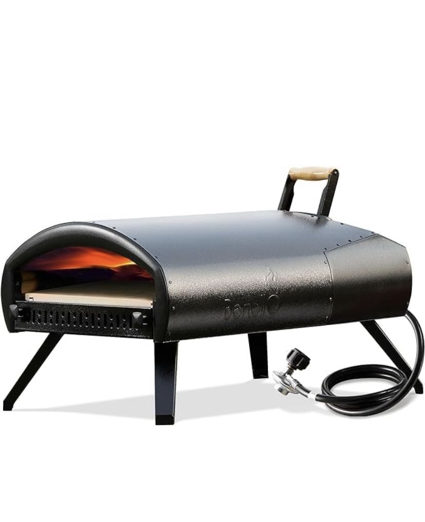 Bertello Grande 16 Gas Wood Simultaneously Outdoor Pizza Oven