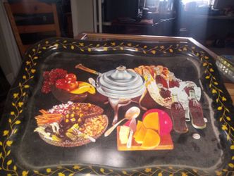 Vintage coca cola serving tray
