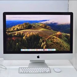 FIRM PRICE - iMac 27” Retina 5k 2017 • FAST 1.12Tb Fusion Drive (SSD) • 16gb Ram • macOS Sonoma