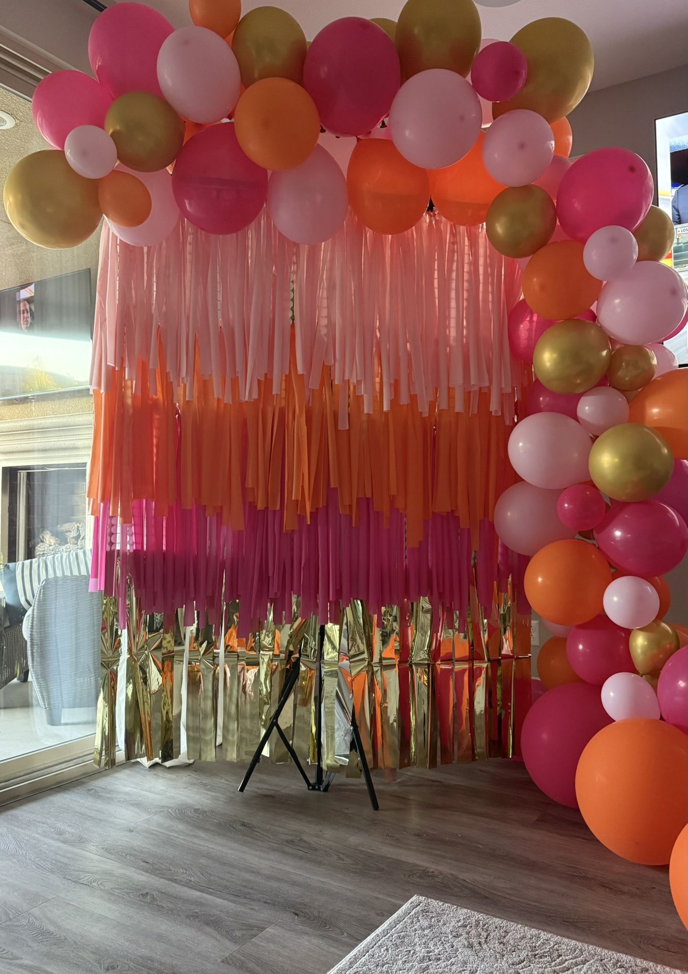 Photo Backdrop & Balloon Arch