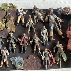 Action Figures - Pirates Of A Caribbean 
