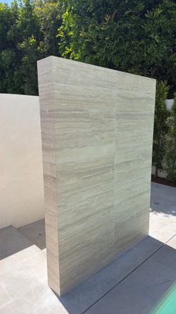 Stonepeak Ceramics Travertini Al Contro porcelain travertine tile - BRAND NEW