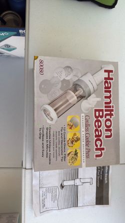 Cordless Cookie Press