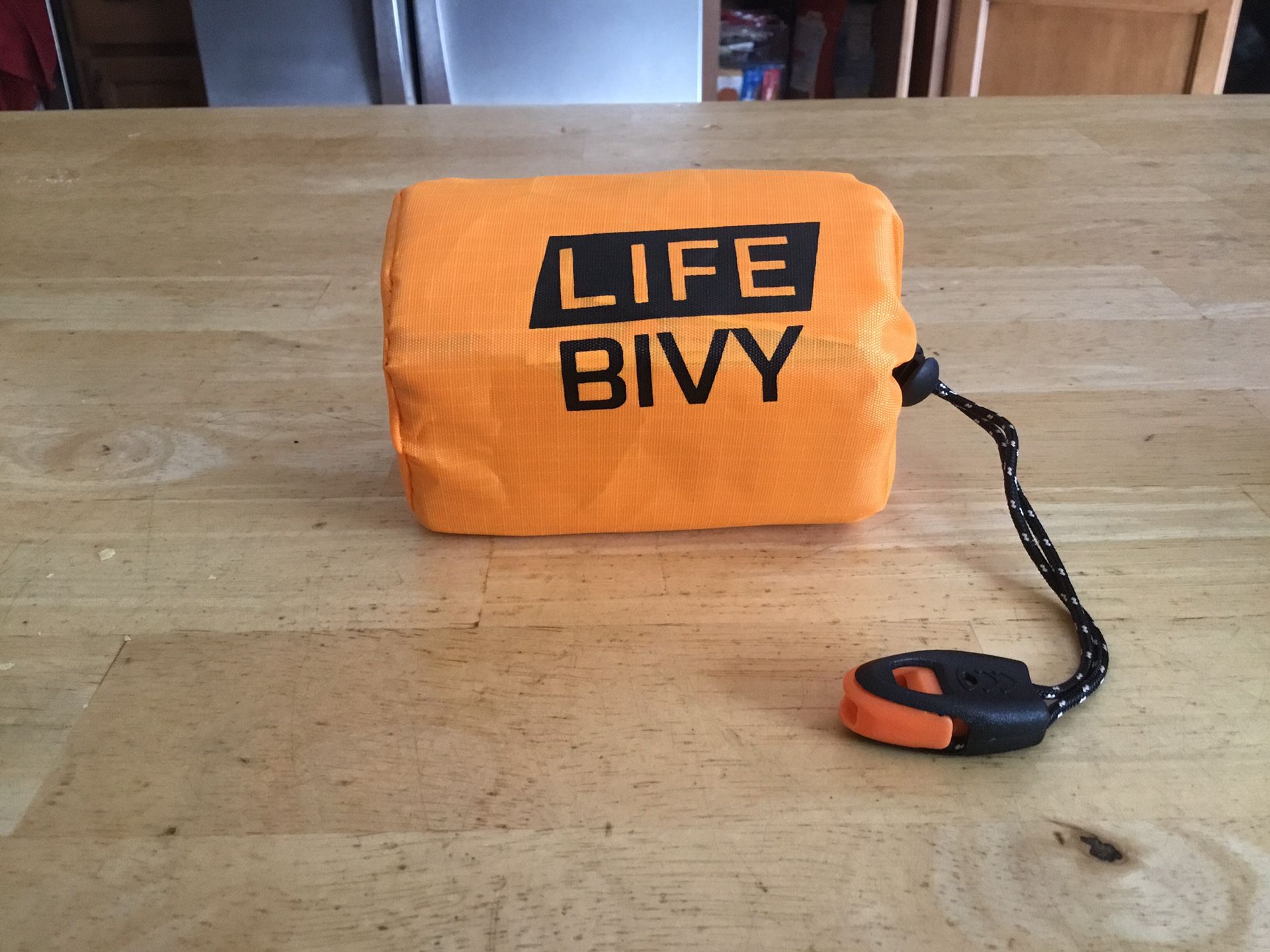 Wiregear Life Bive Emergency Blanket With Whistle