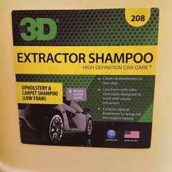 Car Shampoo (Cloth, Fabric, Carpets) 