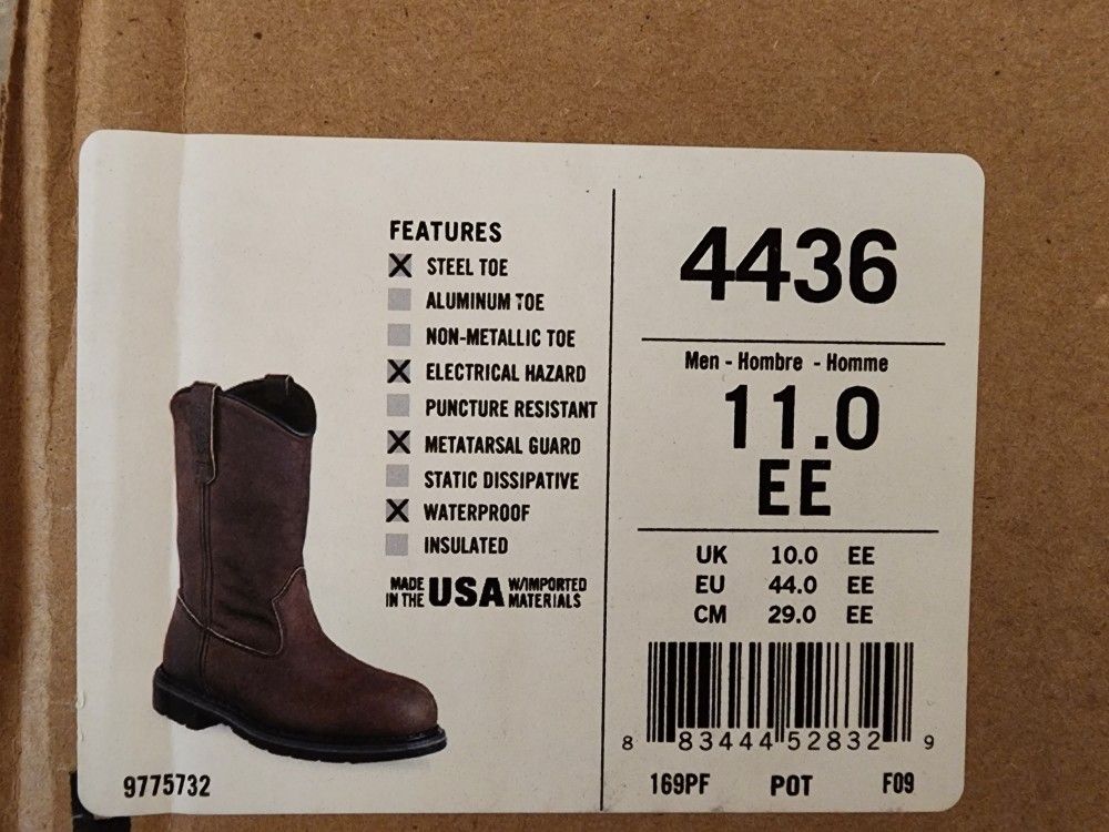 SUPERSOLE
MEN'S 11-INCH WATERPROOF SAFETY TOE METGUARD PULL-ON BOOT