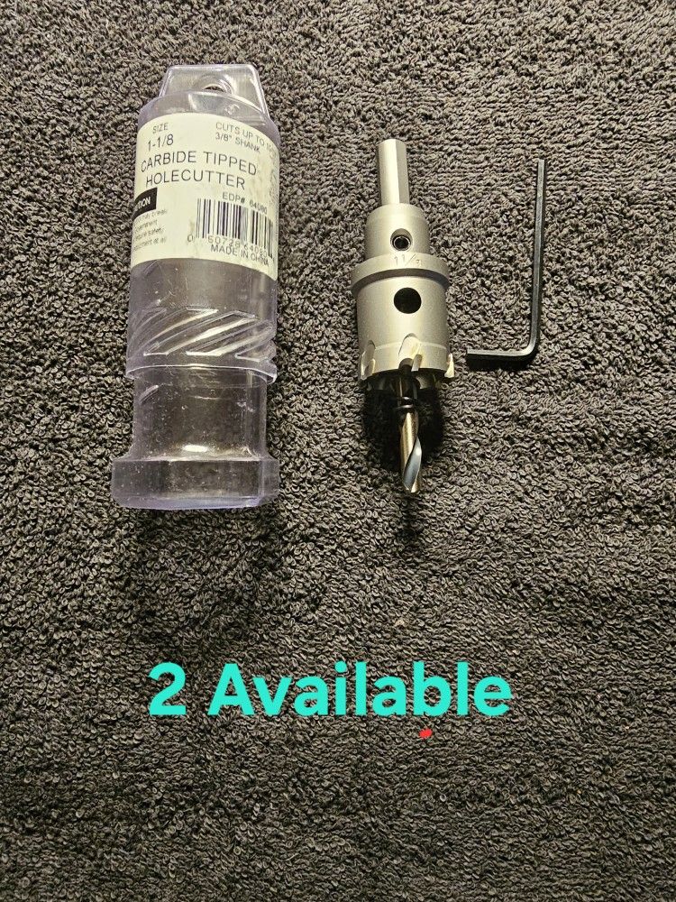 1-1/8" Carbide Hole Saw