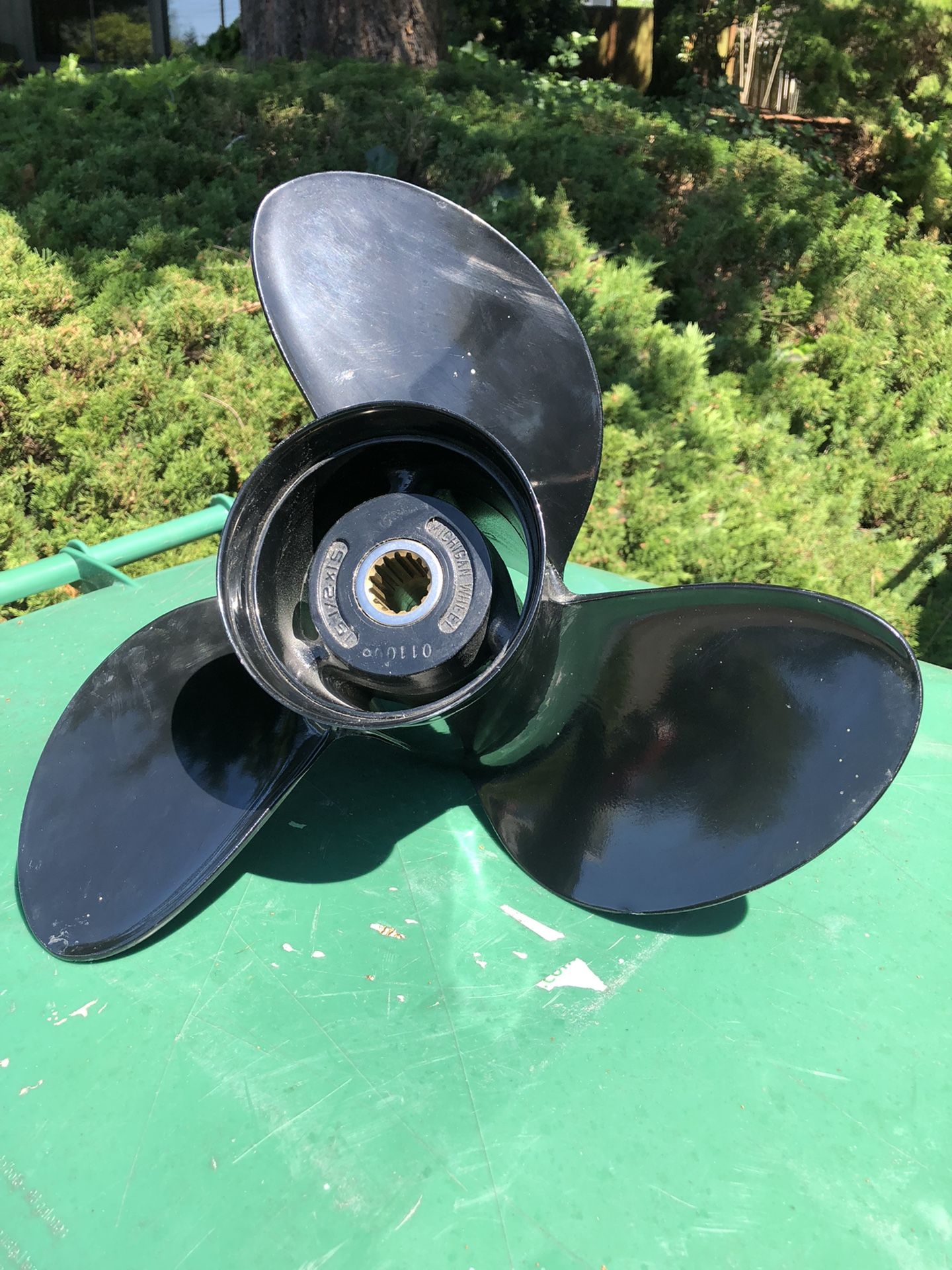 Michigan Wheel OMC Aluminum Prop 15 1/2 X 15