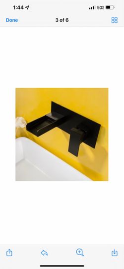 Wall Mount Single Handle Bathroom Sink Faucet B4