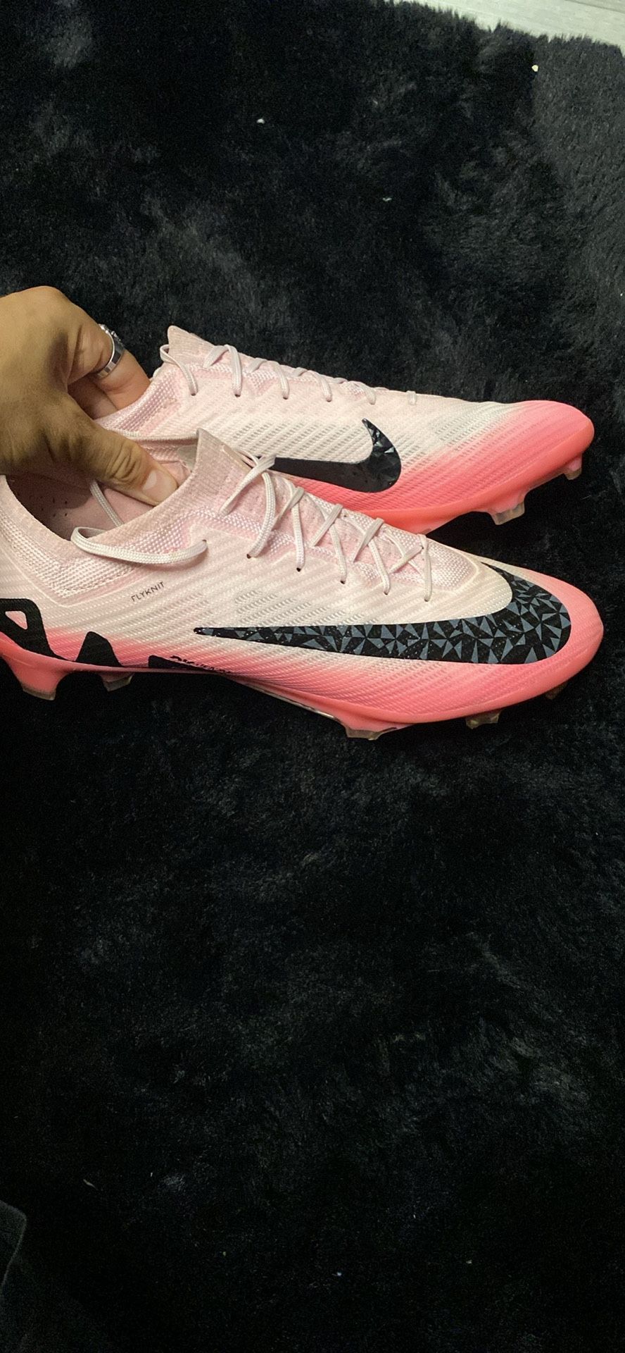 Pink Nike Mercurial Elites 