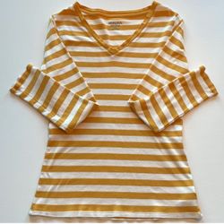 MERONA LONG SLEEVE STRIPED SHIRT 