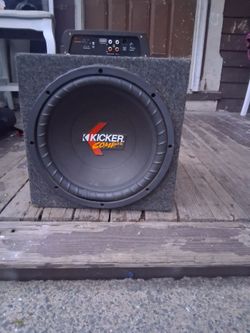 Kicker 12 jl amp
