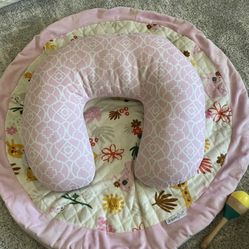 Feeding Support Pillow And Play Mat 
