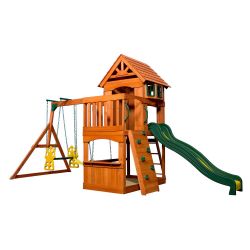 All Cedar Swing Set